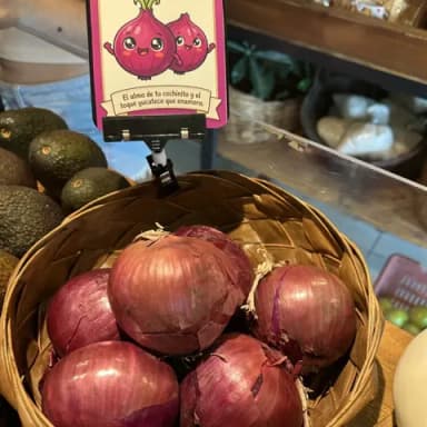 Cebolla morada